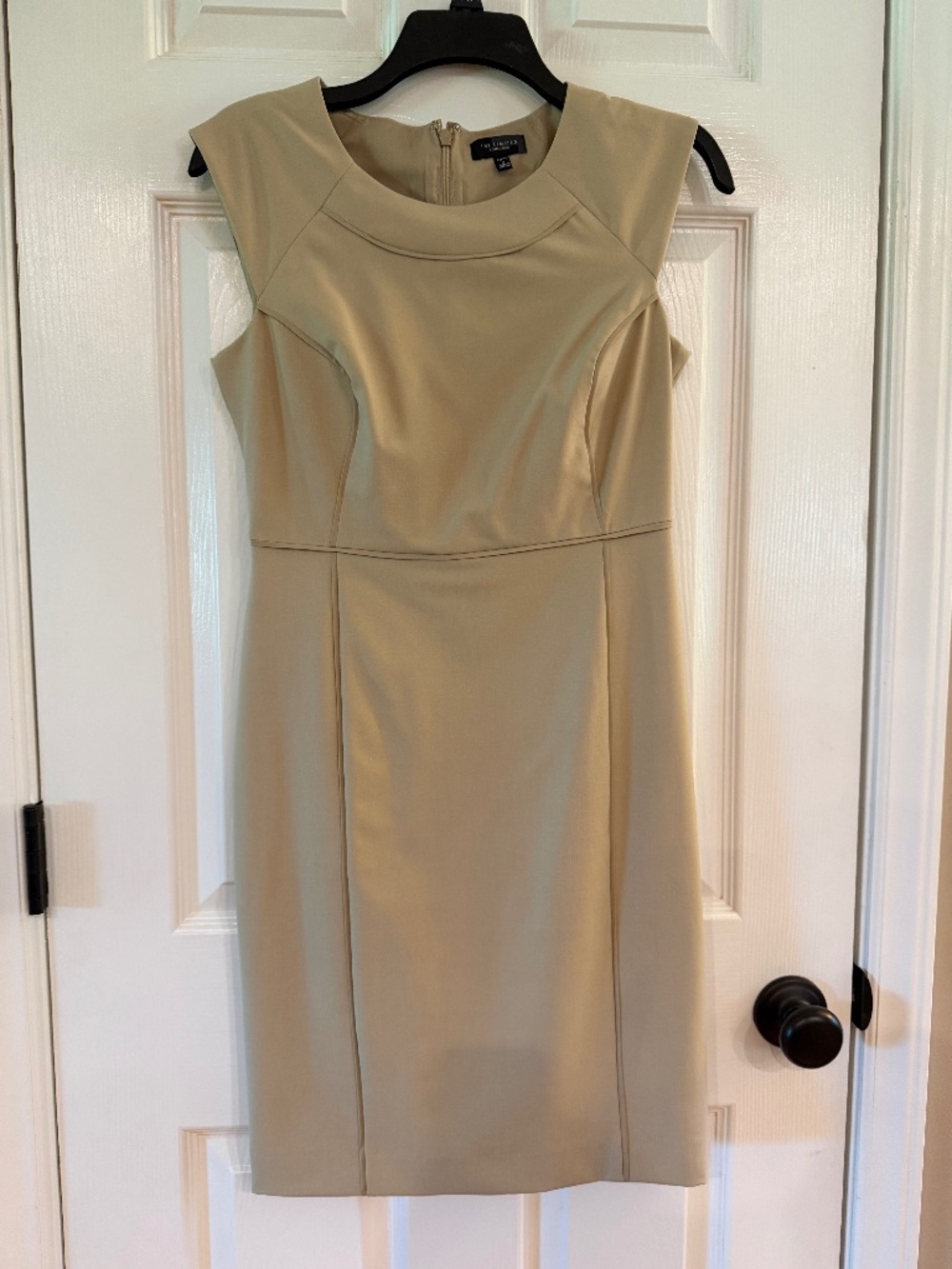 The Limited Collection Beige Sheath Dress Size 2P